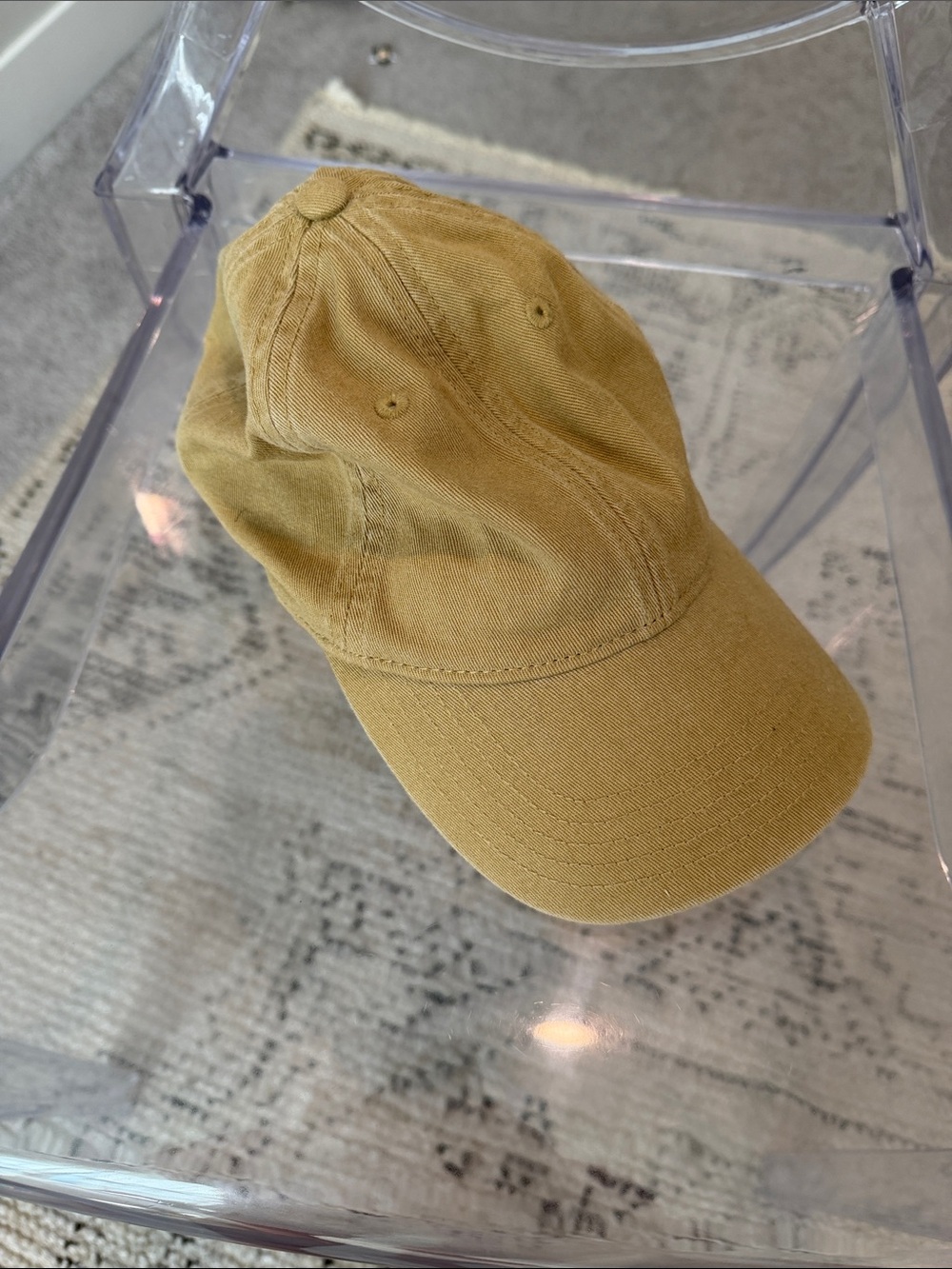 Madewell Caramel Brown Baseball Cap Women’s